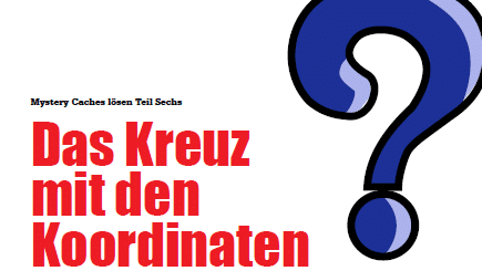 Read more about the article Das Kreuz mit den Koordinaten