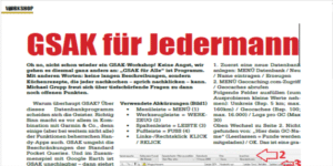 Read more about the article GSAK für Jedermann
