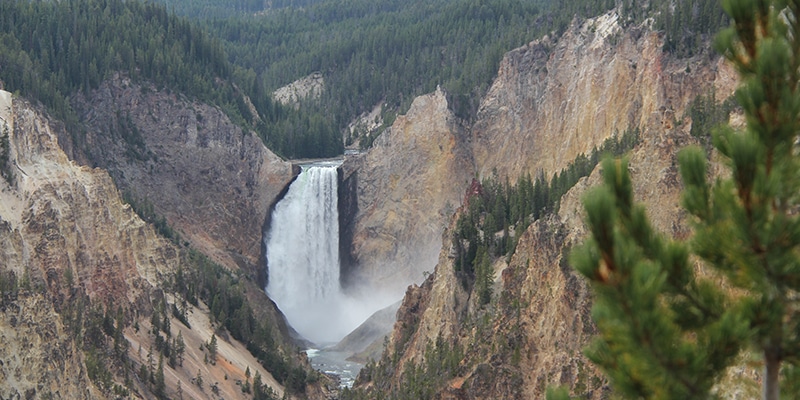 Lower Falls im Yellowstone Park