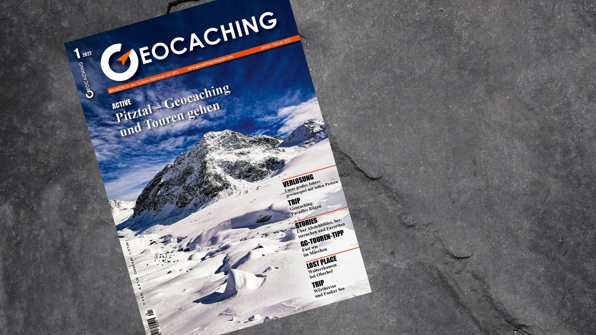 Geocaching Magazin Januar/Februar 2022