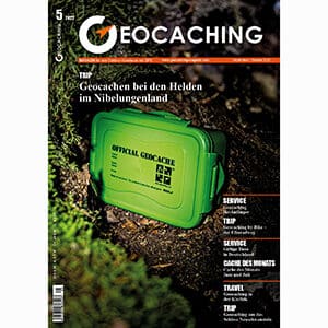 Titelblatt Geocaching Magazin September/Oktober 2022
