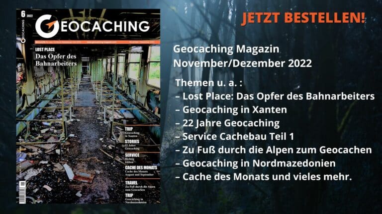 Werbung Geocaching Magazin 6-2022