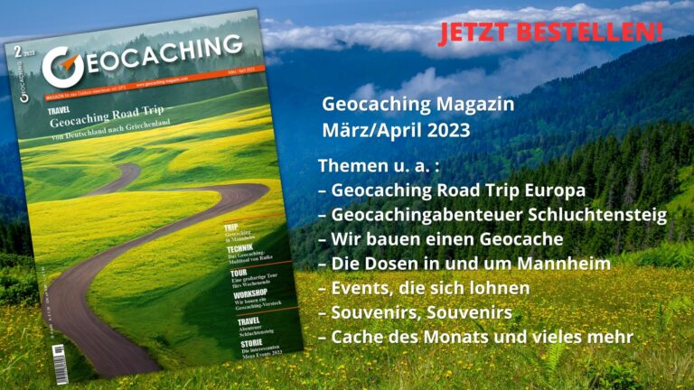 Geocaching Magazin März/April 2023