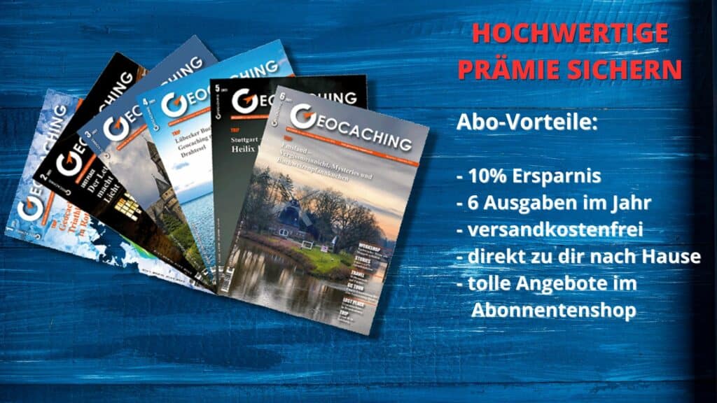 Abo Geocaching Magazin 3-2023