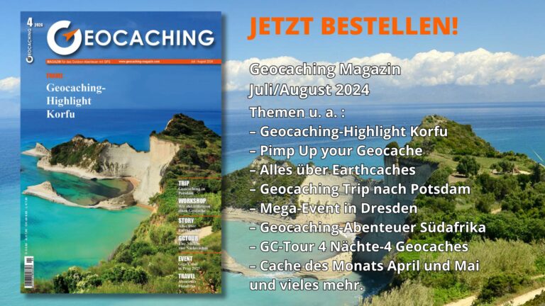 Werbung Geocaching Magazin 4-24