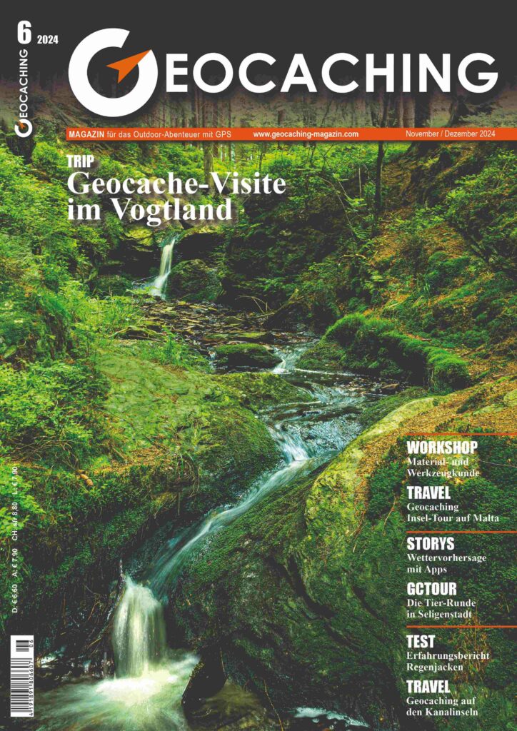 Titelbild Geocaching Magazin 6-24