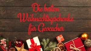 Banner Weihnachtsgeschenke für Geocacher