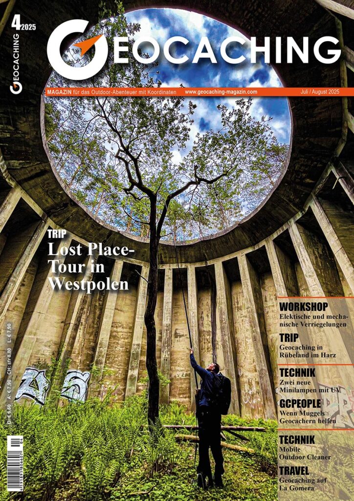 Geocaching Magazin Juli/Augus 2025