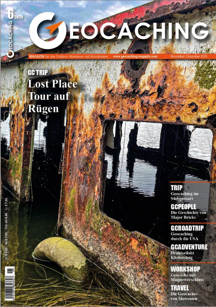 Titelbild Geocaching Magazin 6-2025