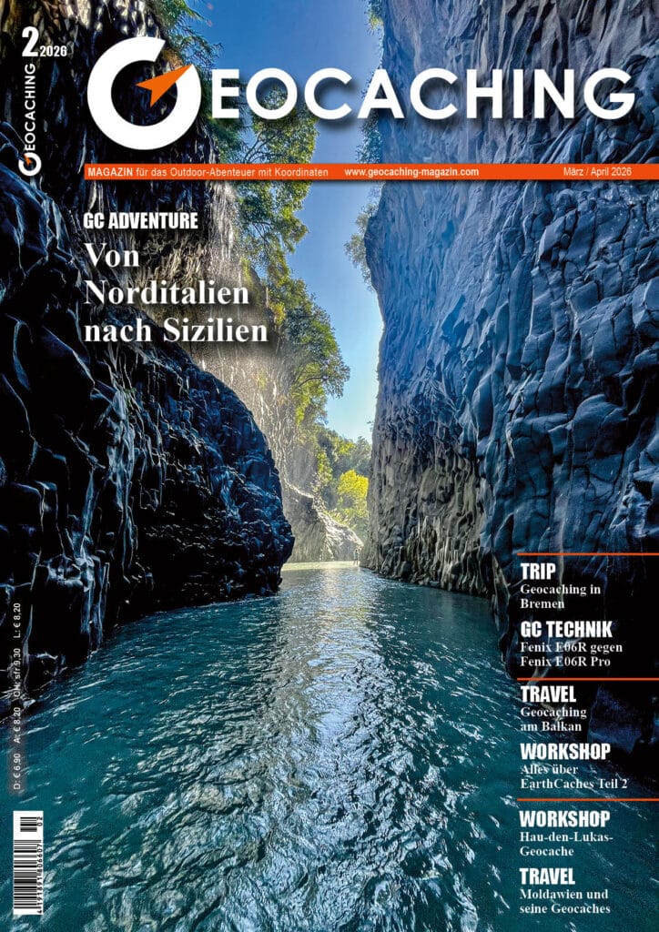 Geocaching Magazin März/April 2026